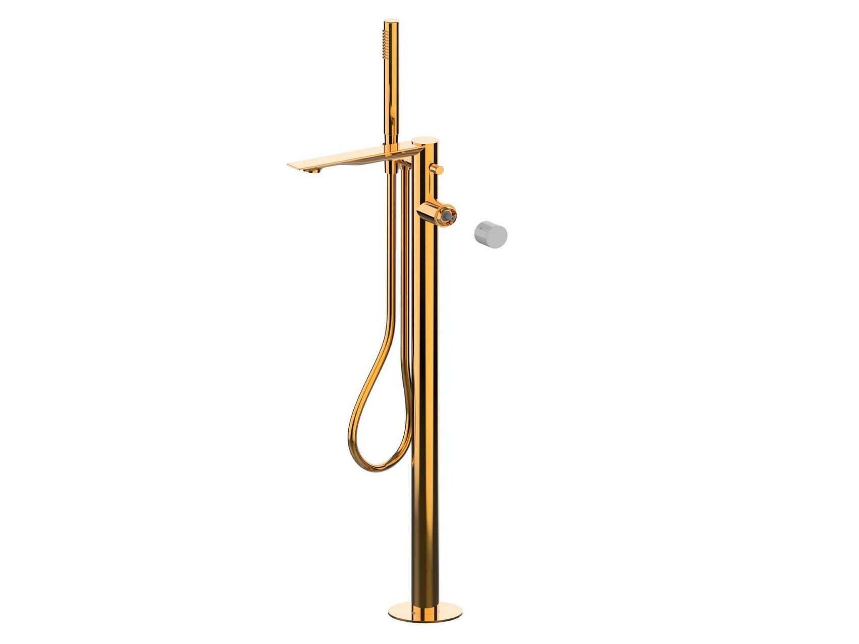 Однорычажный смеситель для ванны с ручным душем Rubinetterie Frattini Narciso S ARCH-00013451