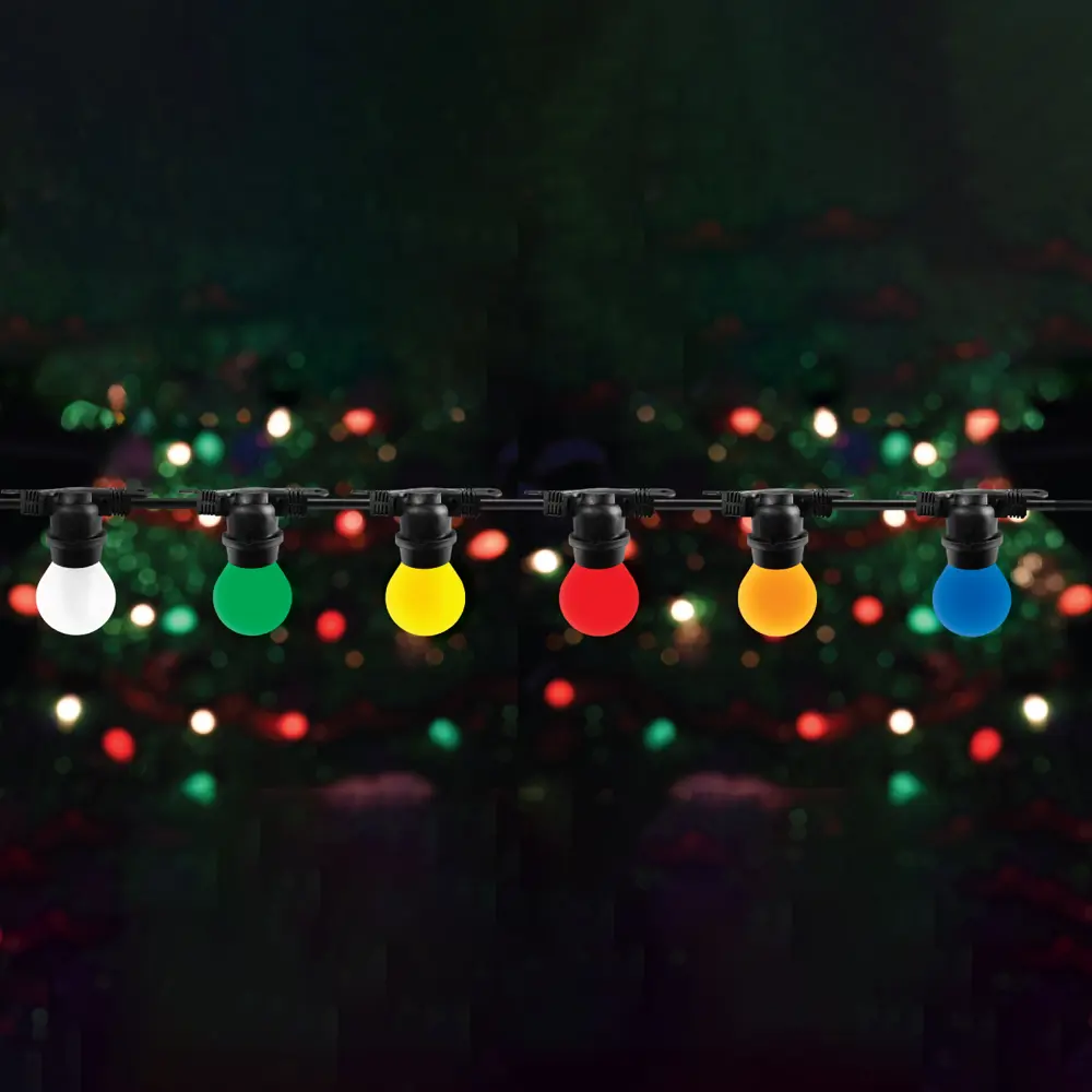 Santreyd DSL-002 — Наружная электрогирлянда с 10 патронами для праздничного освещения 89378674 STLM-1365416