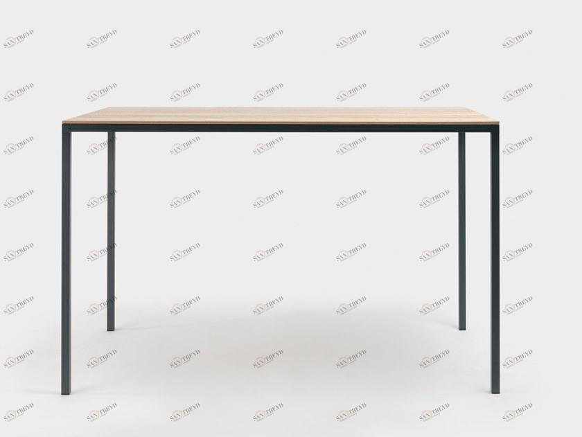 ONDARRETA Прямоугольный металлический высокий стол Dry sun-id-1421075