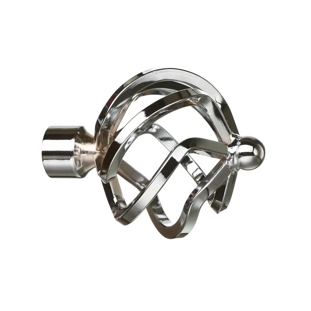 Наконечник «Глобус» 9.5 см цвет хром INSPIRE STLM-2169833