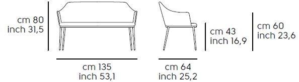 Midj Диван из ткани Lea sun-id-1462415 - Вид №4