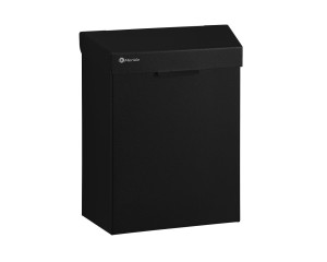 KSC301 Урна для туалета женская STELLA BLACK LINE 4,5 л, черный Merida