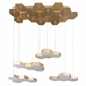 Подвесной светильник Lightstar Favo 750263 LIGHTSTAR ДИЗАЙНЕРСКИЕ, FAVO 071015 Золотой