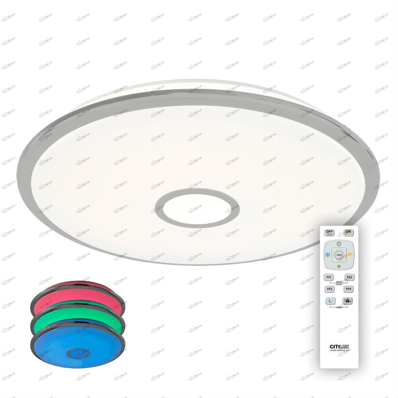 Потолочный светодиодный светильник Citilux СтарЛайт CL703100mRB CITILUX ДИЗАЙНЕРСКИЕ 277067 Белый 