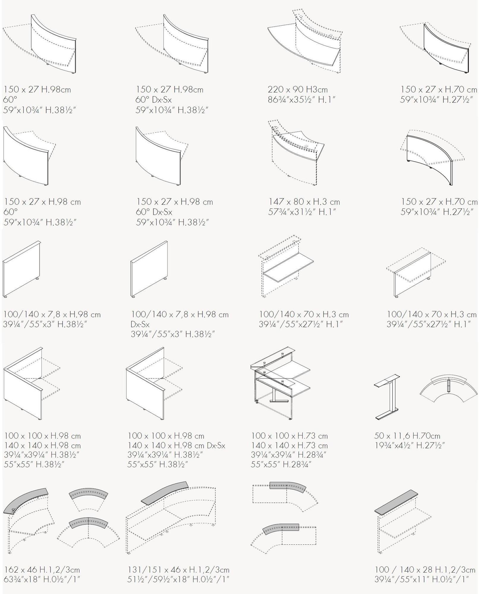 Bralco Прямоугольный деревянный стол для переговоров Reception sun-id-1499687 - Вид №4