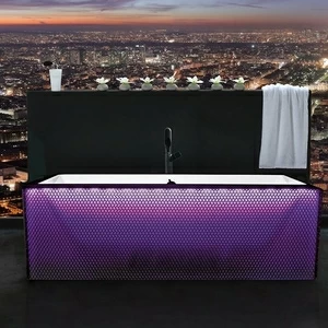 Ванна отдельностоящая Black Tears Nid D’Abeille