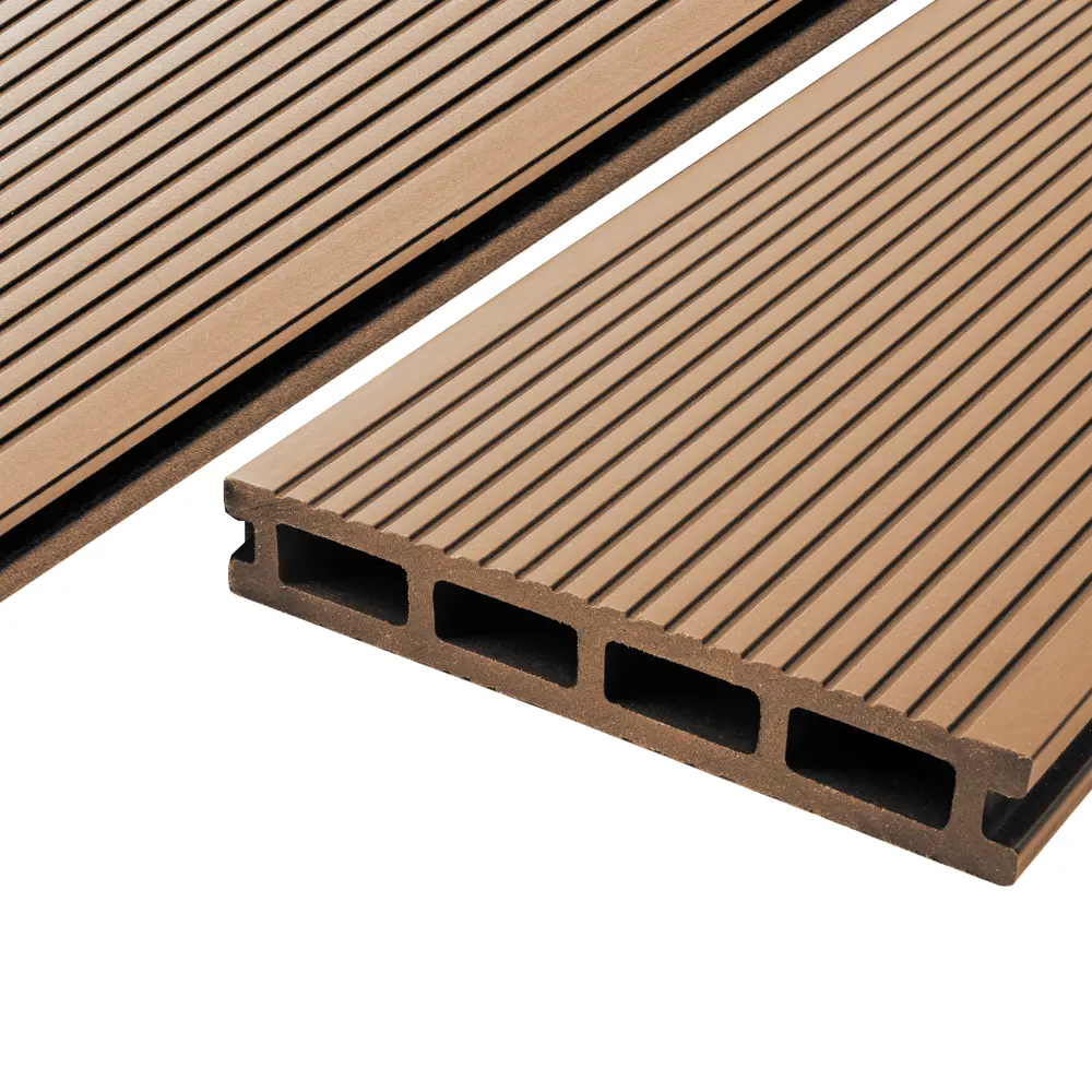Террасная доска T-DECKS Венге для стильного оформления открытых пространств 89366382 STLM-1013960 - Вид №2