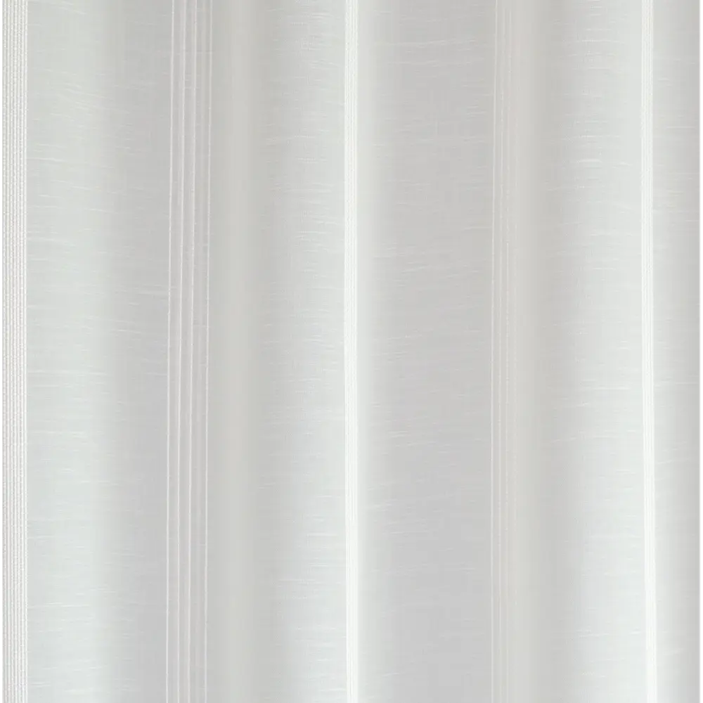 Тюль 1 м/п Полосы батист 300 см цвет молочный GARDEN STLM-2172952 - Вид №1