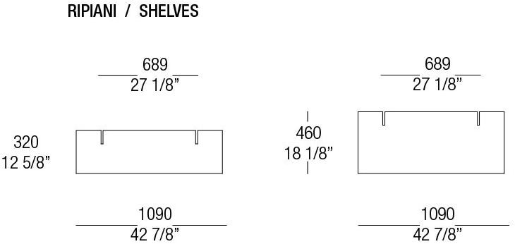 MisuraEmme Модульный модульный книжный шкаф из алюминия Atelier sun-id-1345880 - Вид №6