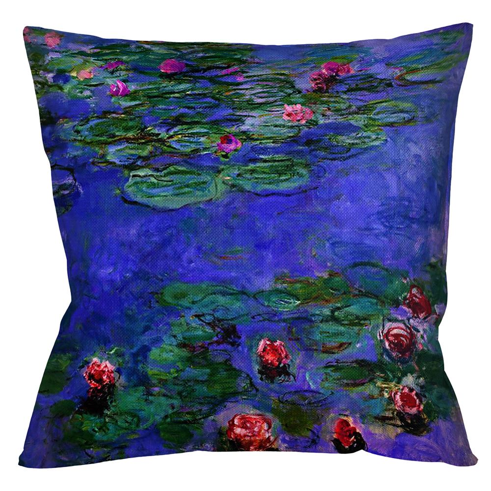4113108 Арт-подушка «Водяные лилии», версия 2 Object Desire 