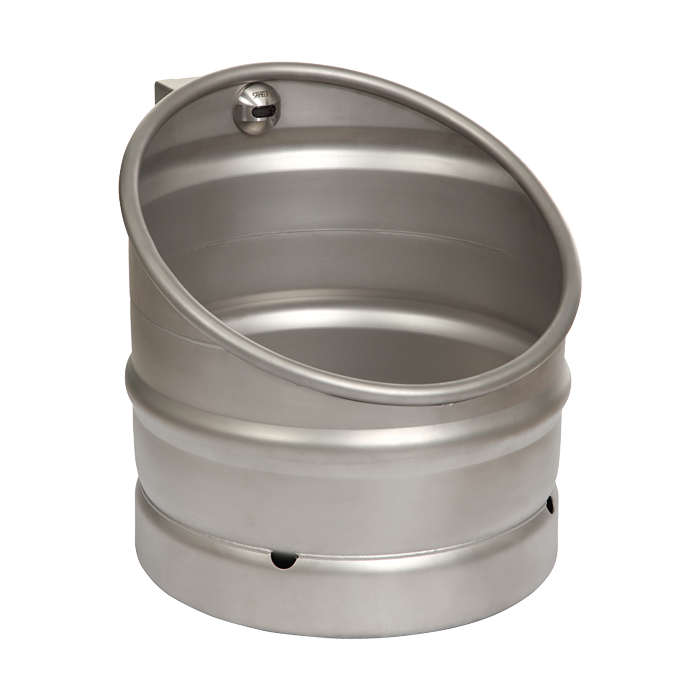 91105 Нержавеющий писсуар KEG с инфра-красным устройством смыва, 6 В SANELA 