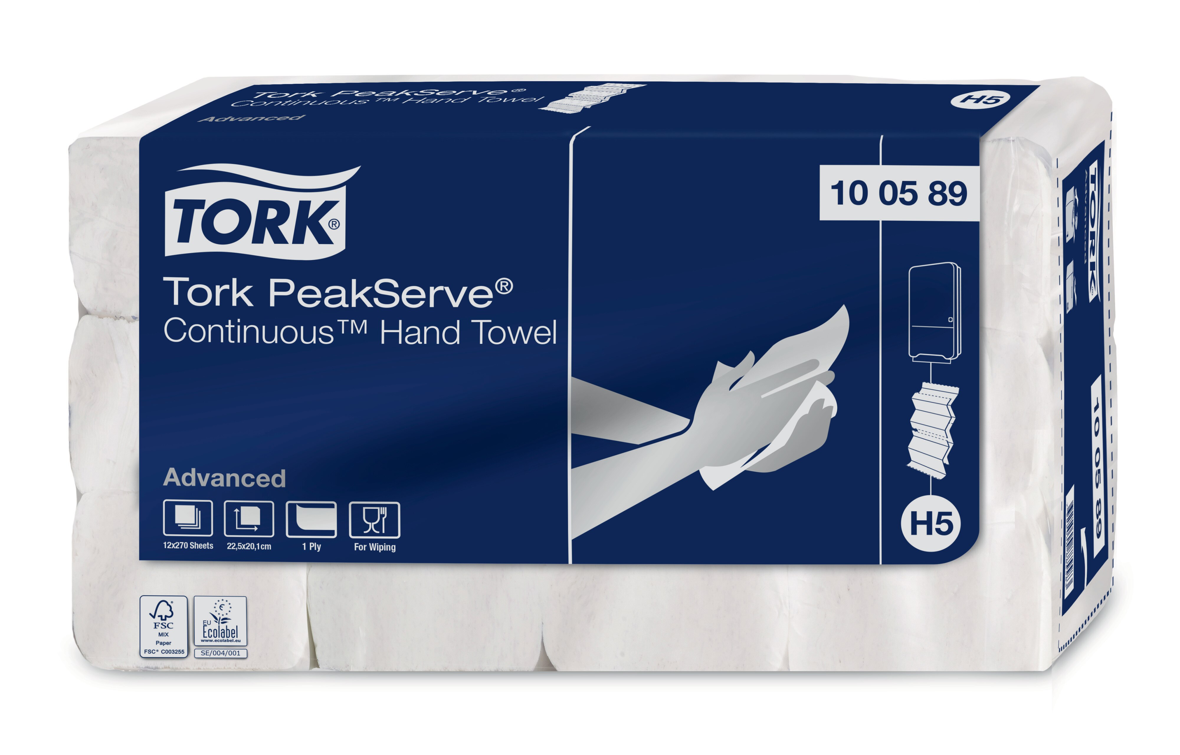 10058940 Peakserve® бесконечное полотенце для рук Tork  - Вид №2