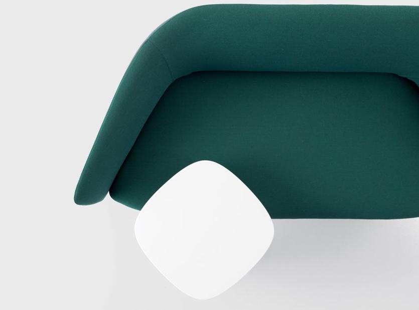 Kristalia Квадратный журнальный столик cristalplant® с гнездом USB sun-id-1386929 - Вид №2