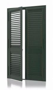 Kikau Бронированный ставень из алюминия с регулируемыми ламелями Dekora