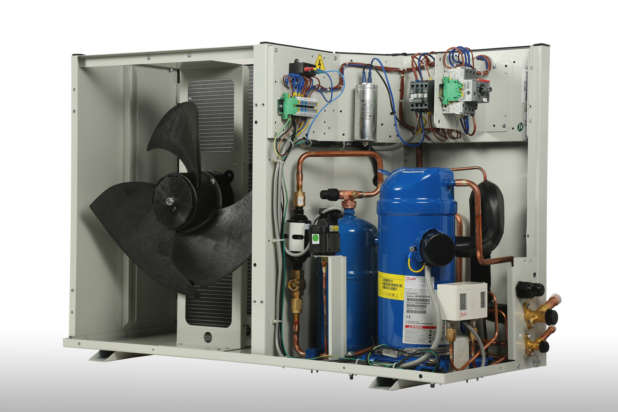 Danfoss OP-MSBM — компрессорно-конденсаторный агрегат OP-MSBM018AJW05G Агрегат компр.-конд. 114X7111  - Вид №11