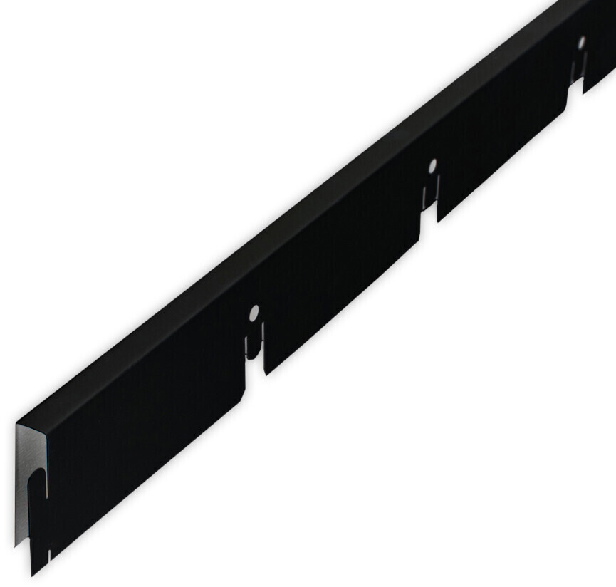 82151782 Рейка направляющая грильято 100x100x40 мм черный 2.4 м STLM-0020498 АЛБЕС