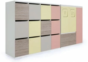 ESTEL GROUP Лакированный офисный шкаф с замком