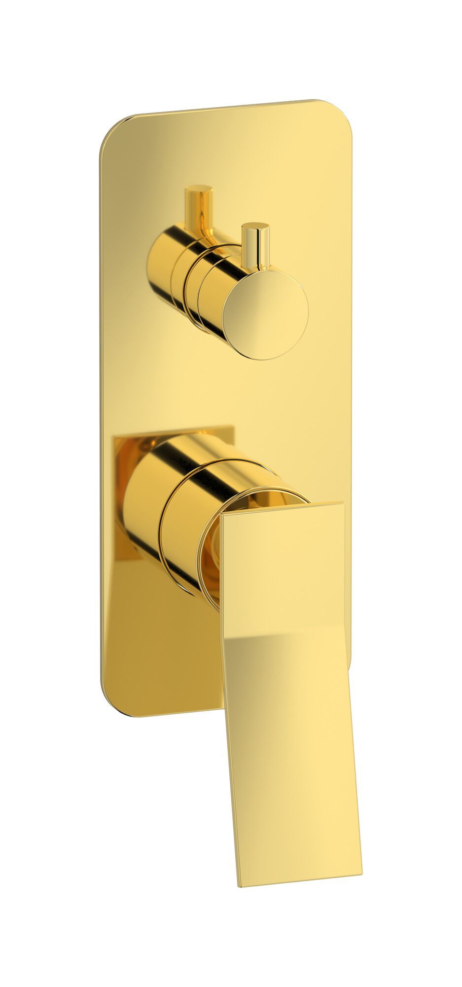 Однорычажный смеситель для душа с 2 отверстиями и переключателем IB Wave ARCH-00033144 - Вид №7