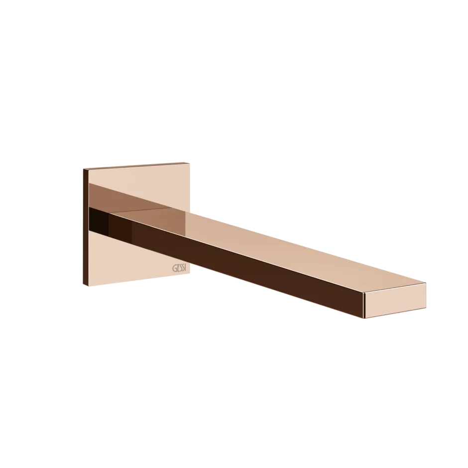 Носик для умывальника 73104 030 Gessi Inverso МЕДЬ PVD 73104030