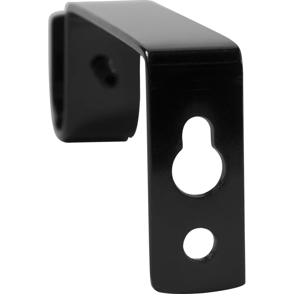 Держатель однорядный простой 8.5 см цвет оникс INSPIRE STLM-2115507 - Вид №1