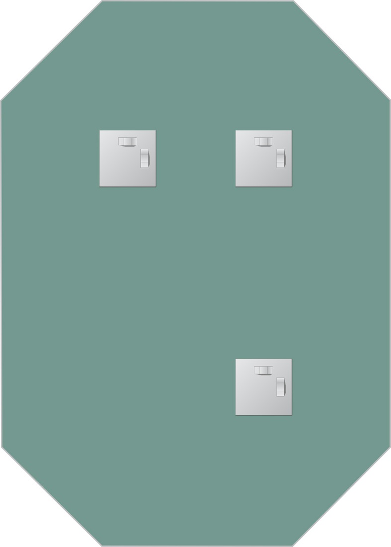 BY 0080 Зеркало со шлифованной кромкой EVOFORM Primary - Вид №2