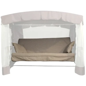 Матрас для садовых качелей Саванна 195x131 см бежевый