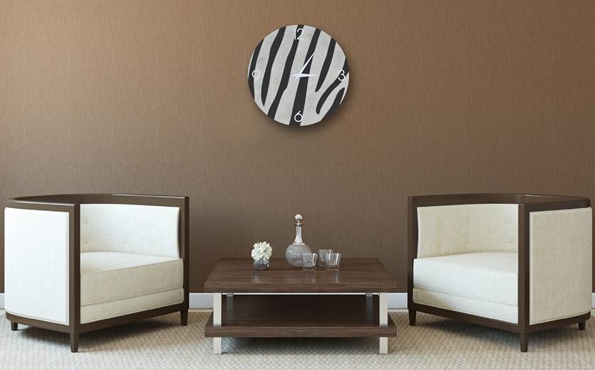 LIGNIS® Настенные часы из инкрустированного дерева Dolcevita animalier 10.013 / 10.091 - Вид №5