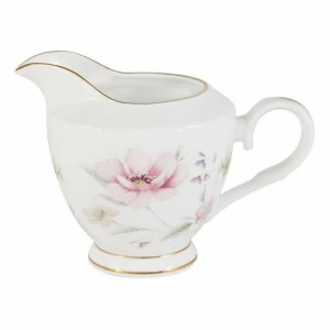 Молочник фарфоровый 0,25 л белый "Розовый танец" ANNA LAFARG EMILY РОЗОВЫЙ ТАНЕЦ 00-3946582 Белый;розовый