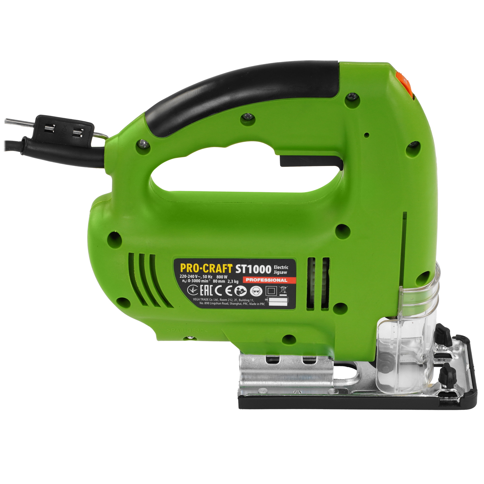 Электрический лобзик PROCRAFT ST1000 9277869 STDN-0022533 - Вид №3