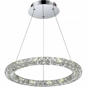 Подвесной светодиодный светильник Globo Marilyn I 67037-24 GLOBO ДИЗАЙНЕРСКИЕ, MARILYN I 101505 Хром