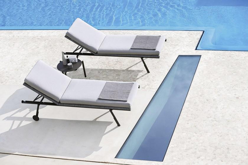 Varaschin Круглый алюминиевый садовый столик Bahia 2265 - Вид №5