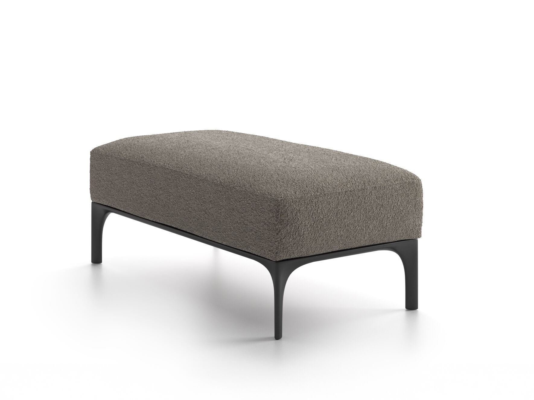 Прямоугольный пуф из ткани Natuzzi Italia Skyline ARCH-00101437