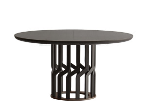 Деревянный круглый выдвижной стол