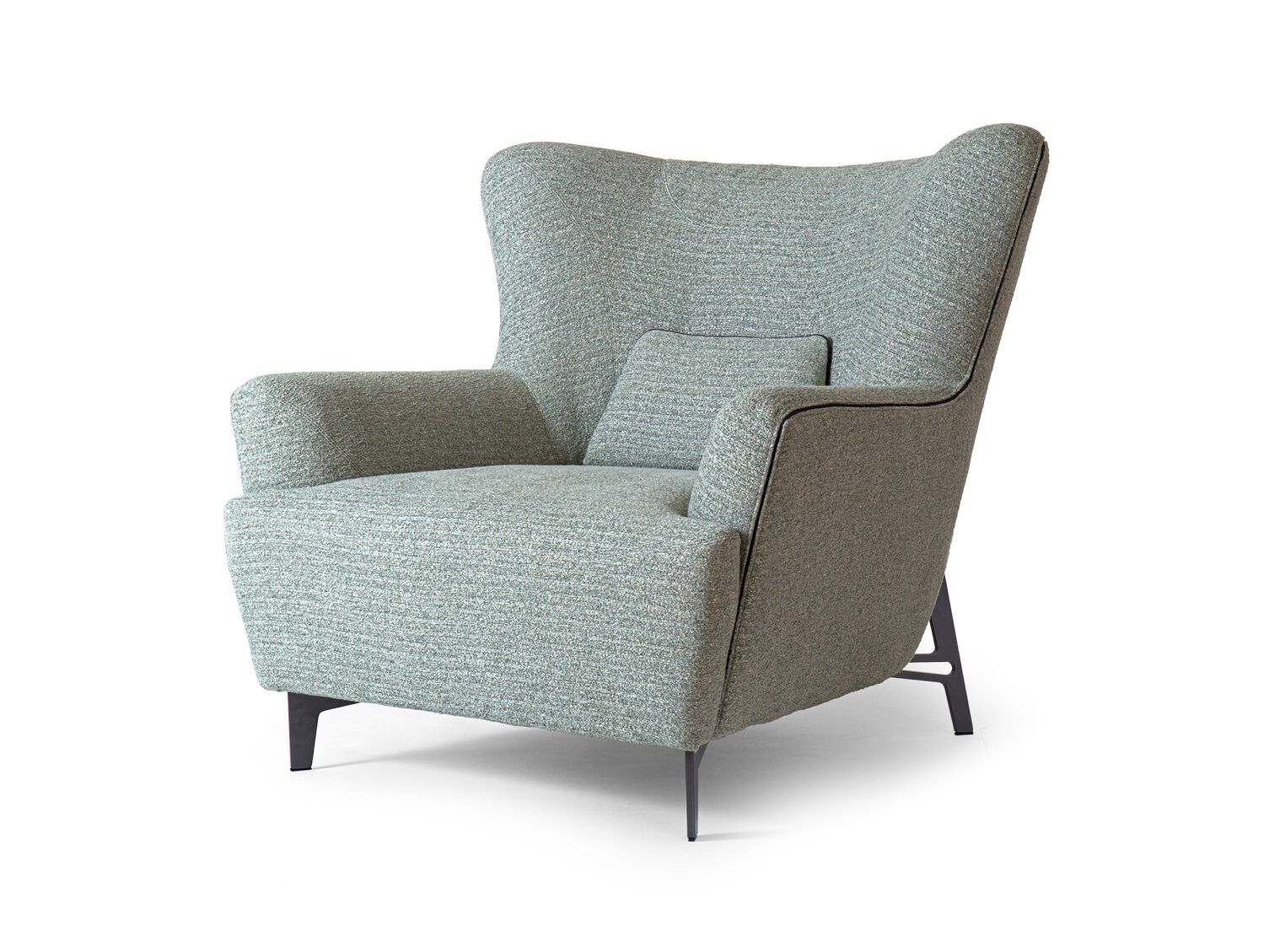 Тканевое кресло с подлокотниками Borzalino ARCH-00113864 - Вид №1