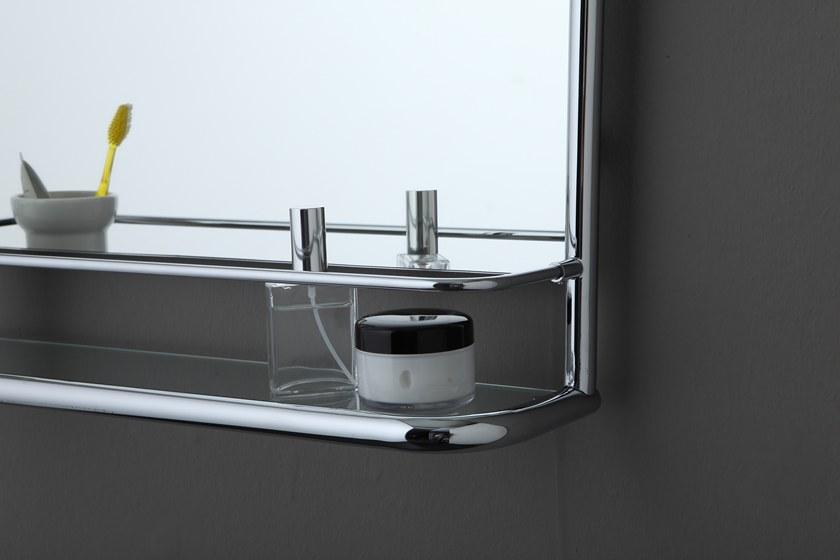 BLEU PROVENCE Прямоугольное настенное зеркало с полкой Specchi in metallo Ab233 - Вид №2