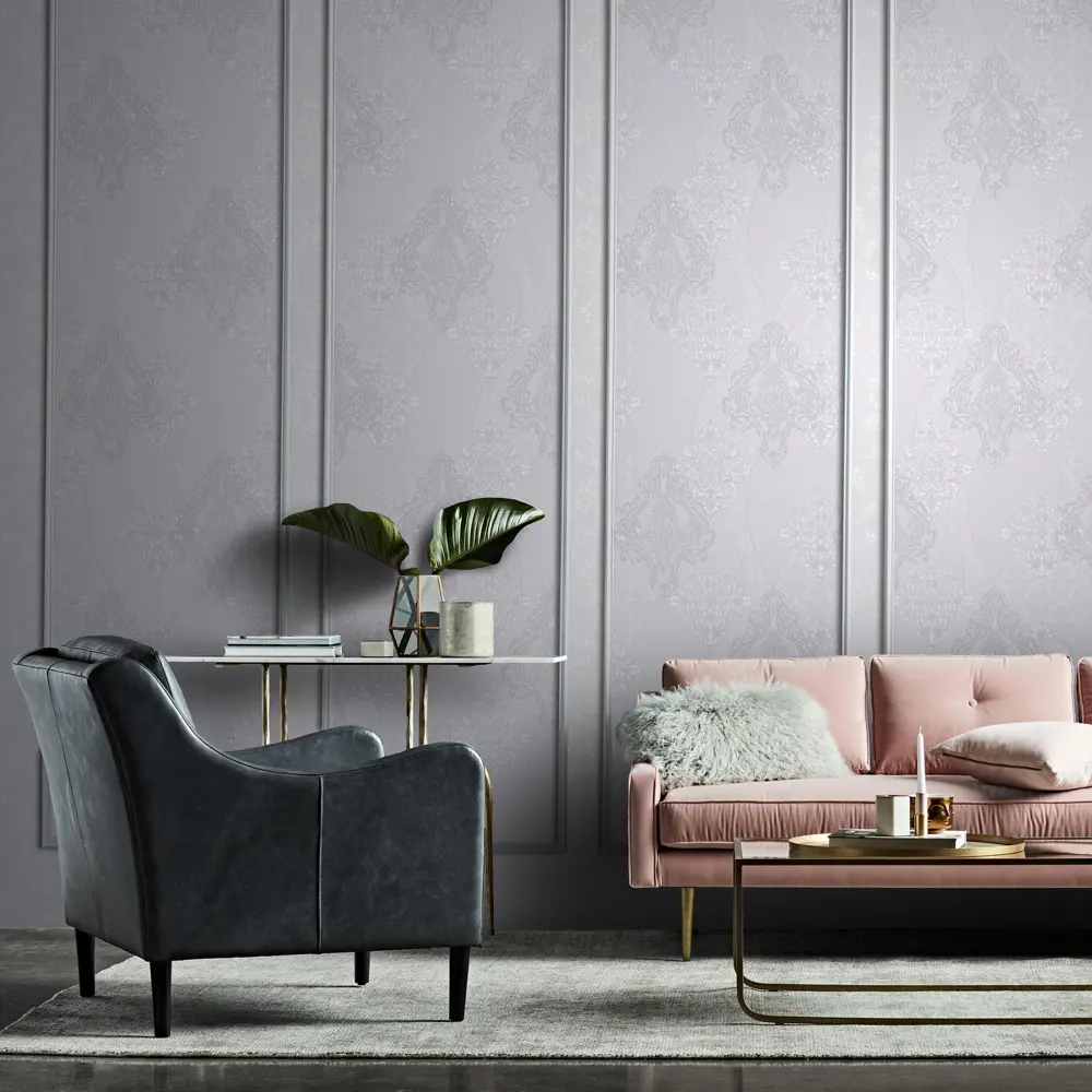 Обои флизелиновые Inspire Grace uni серые 1.06 м Granit 5 STLM-2091993 - Вид №3