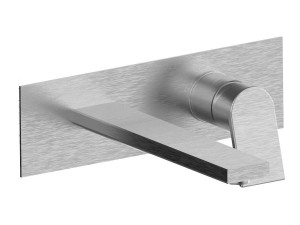 Однорычажный настенный смеситель для раковины без слива