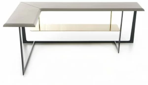 ENNE Угловая консоль в коже Imperious