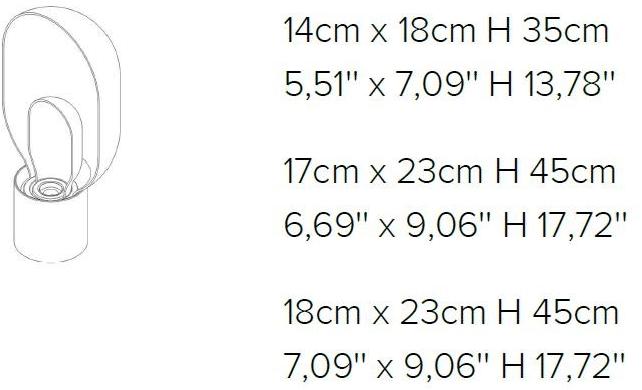 Natuzzi Настольная лампа из алюминия sun-id-1434461 - Вид №7