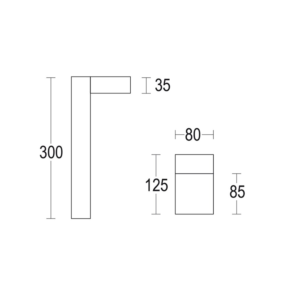 Compatto P 300 Ghidini Compatto P .05 Темно-Cерый (Матовый)  - Вид №1