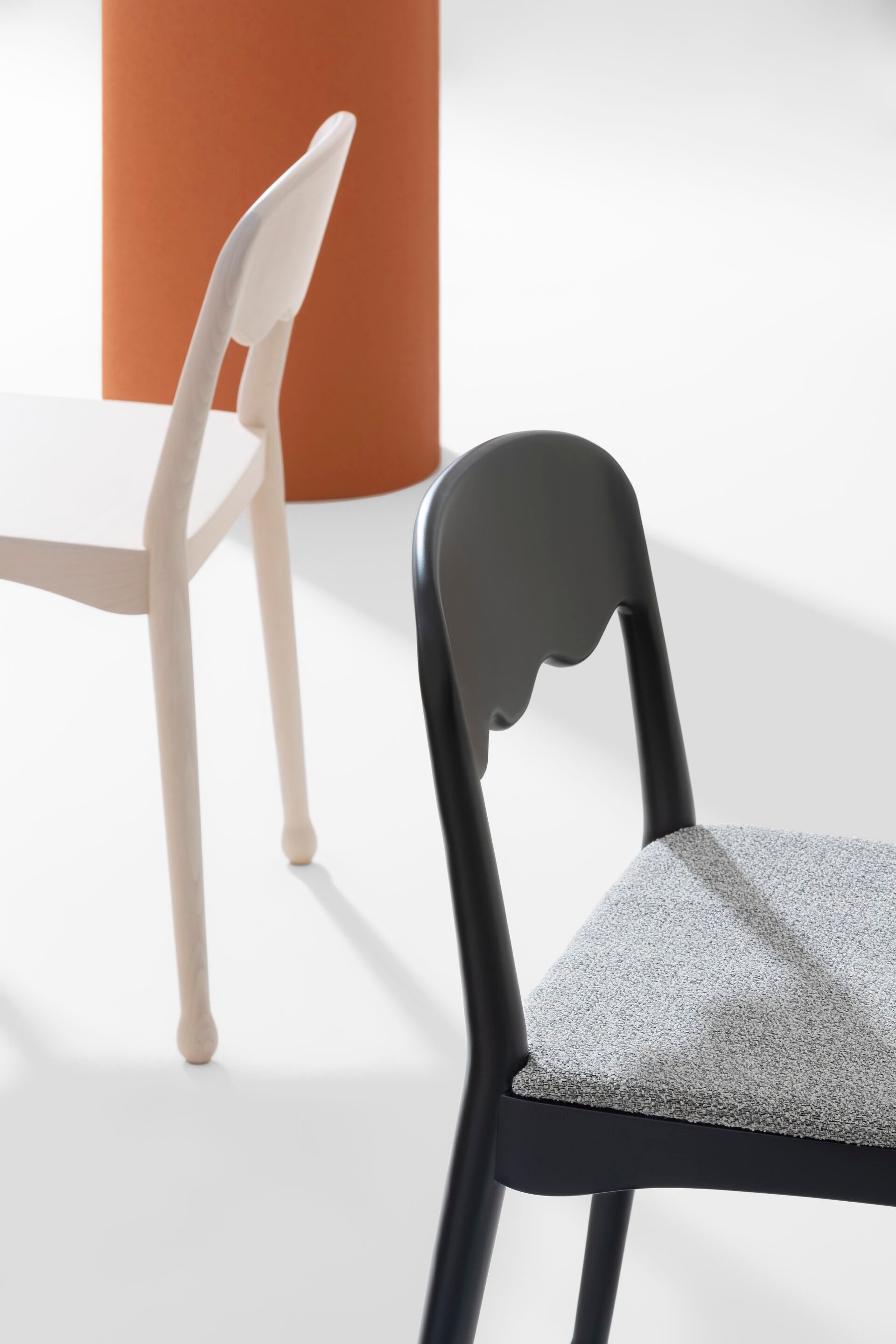 Стул из ясеня с мягким сиденьем Billiani Frisée ARCH-00145616 - Вид №2