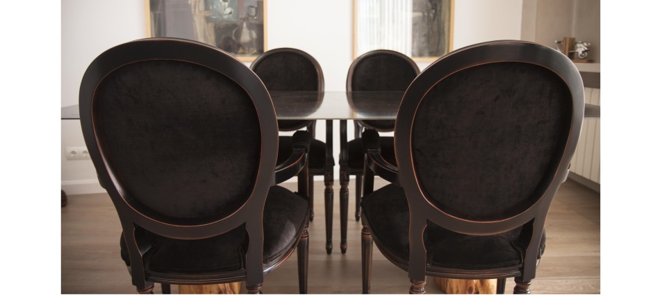 007816 Стул серый AcomodArte Andrea Santreyd