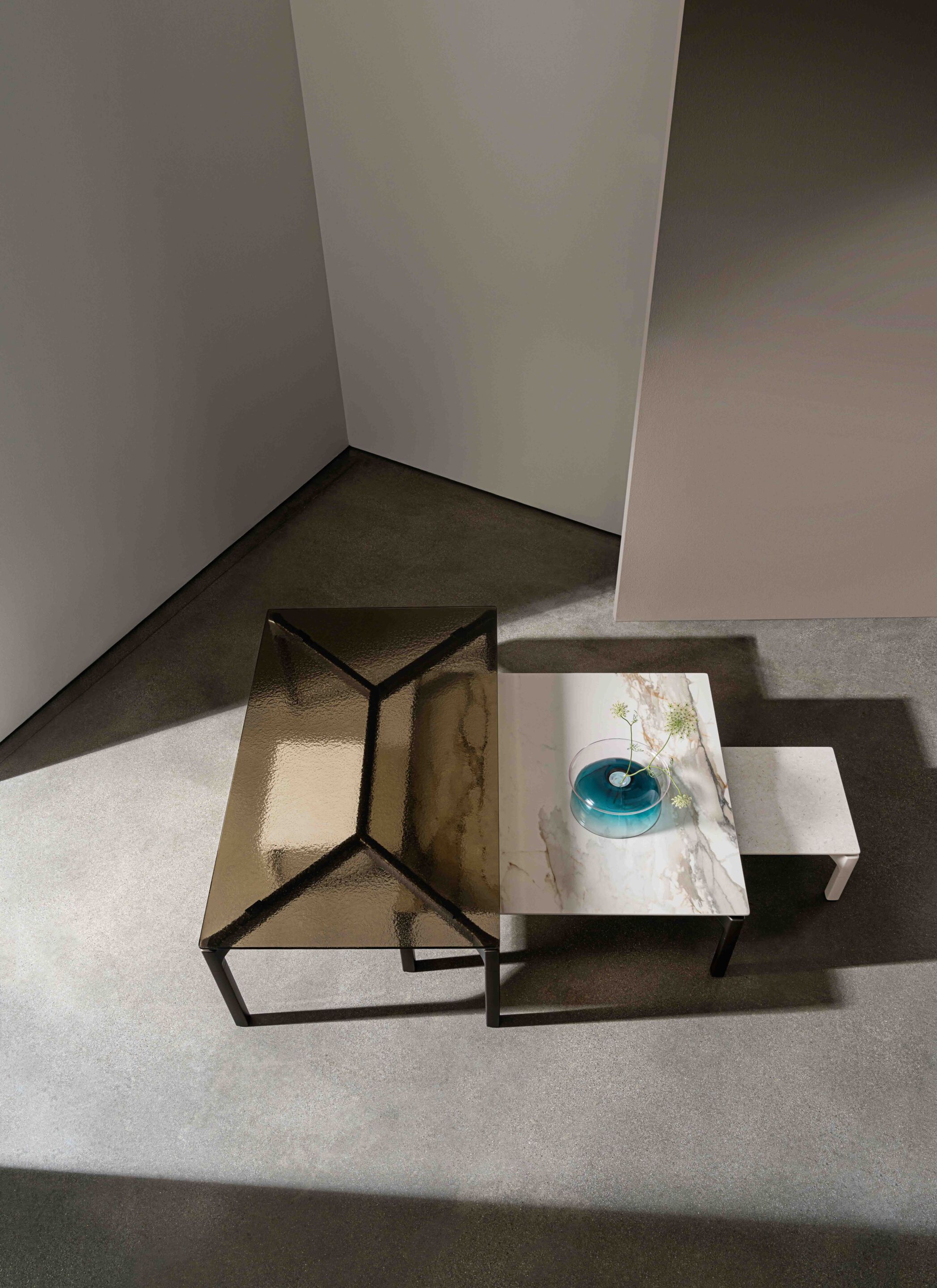 Прямоугольный керамический журнальный столик Sovet Italia Bone ARCH-00122857 - Вид №1