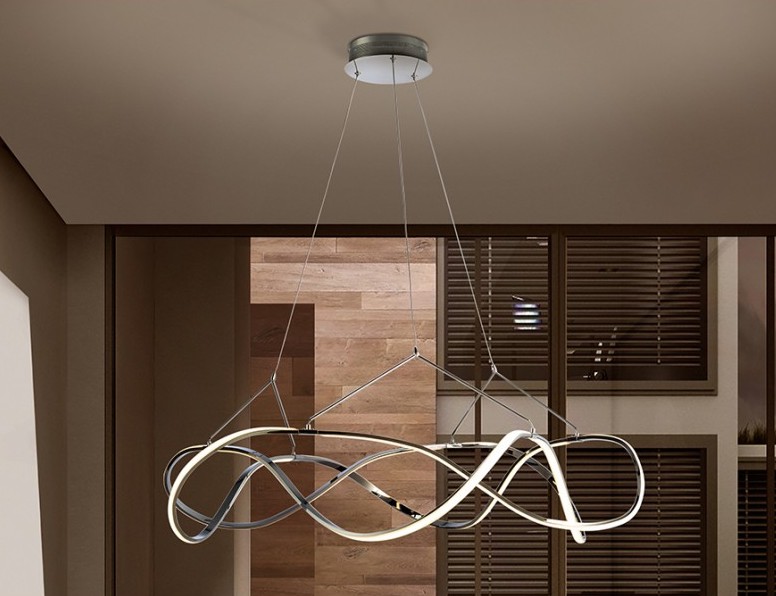 083705 Подвесной светильник 110Ø хром Schuller Molly - Вид №1