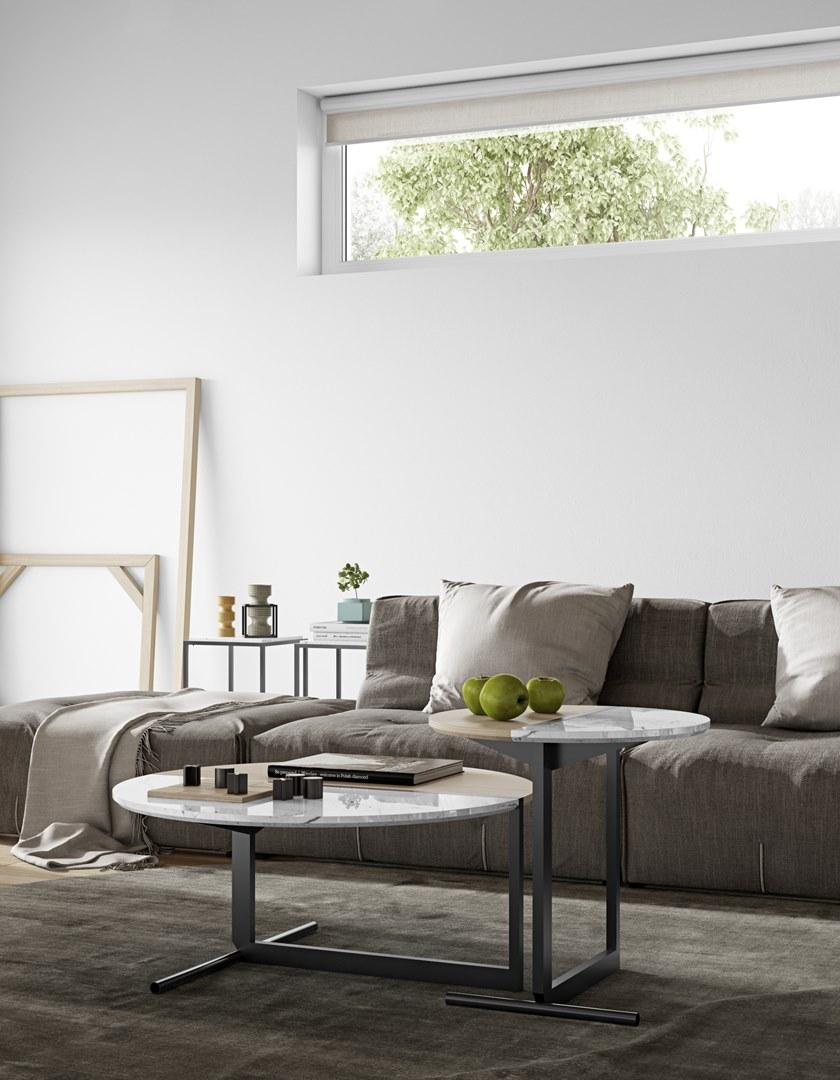 TemaHome Низкий круглый мраморный журнальный столик  9003.628955  - Вид №6