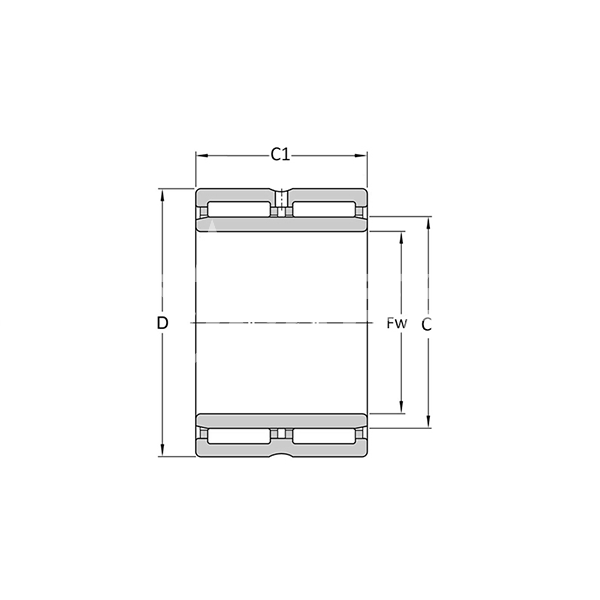 IS1644 Подшипник NA49/32 ISKRA  - Вид №1