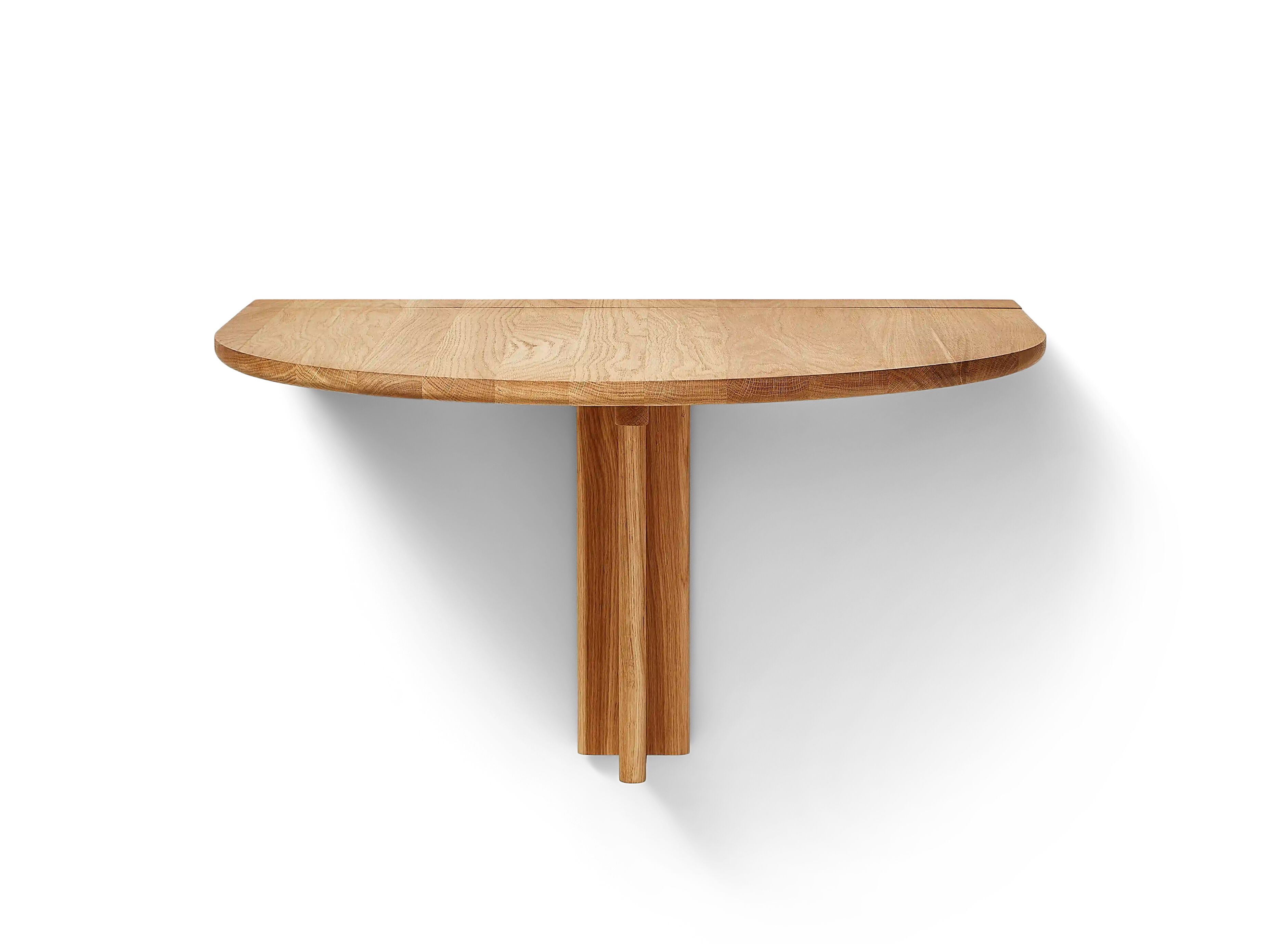 Настенный стол с дубовым откидным верхом Form & Refine Trefoil ARCH-00026237 - Вид №1