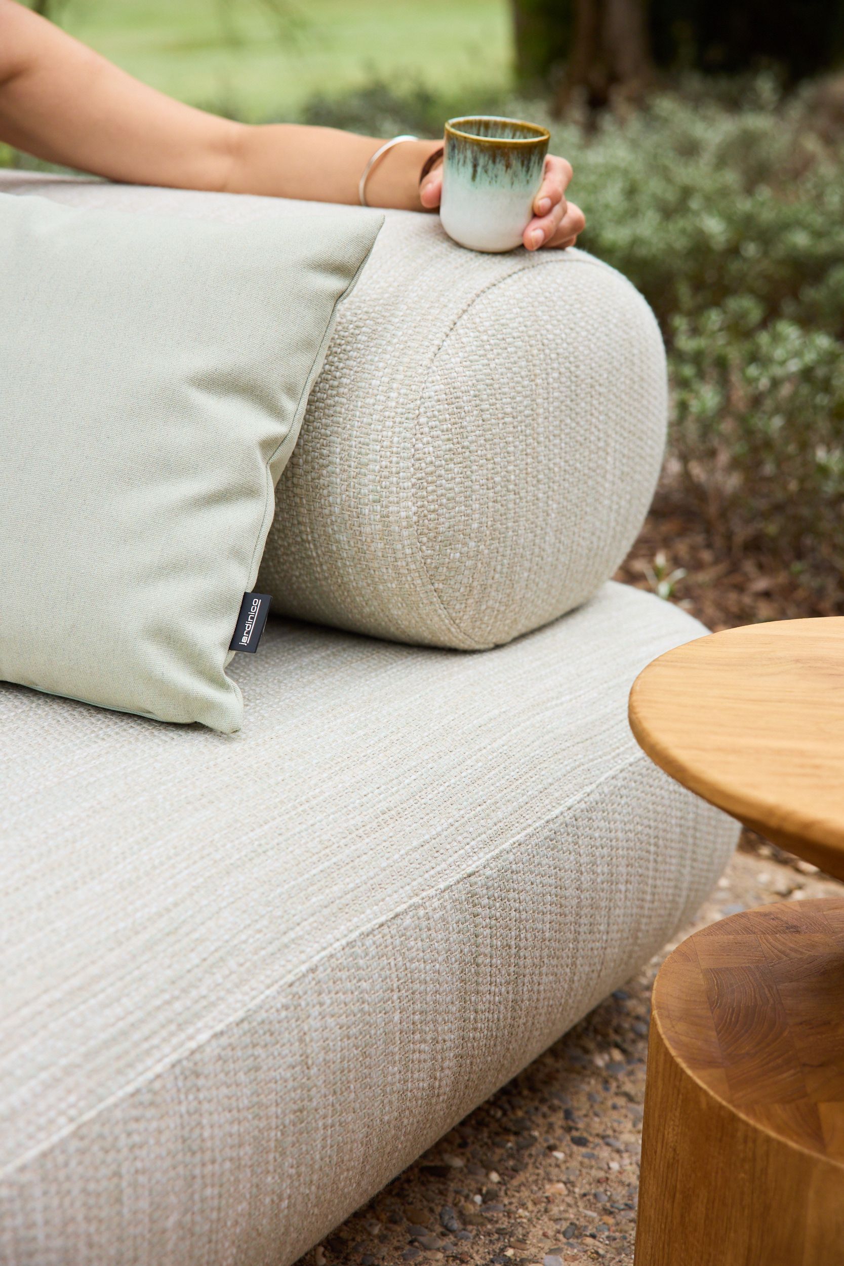 Угловое садовое кресло из ткани Jardinico татами ARCH-00020286 - Вид №2