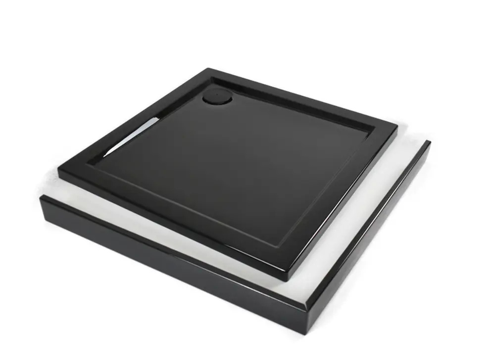 89359649 Экран для душевого поддона Metakam Apart Black квадратный 90x90 см STLM-0994171