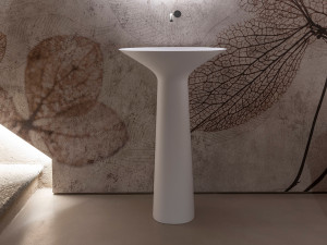 Отдельно стоящая раковина из Cristalplant®